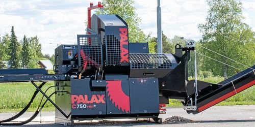 Ökad hastighet i ny vedmaskin