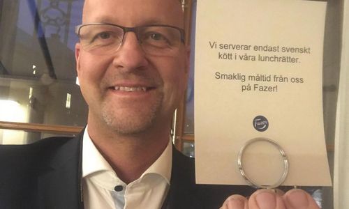 Svenskt på politikermenyn