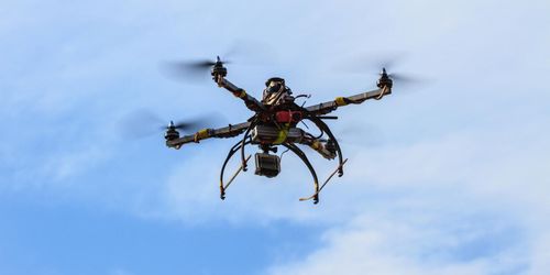 Drönare ska stoppa stölder från storbygget