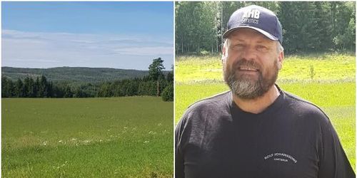 Halverad vallskörd i Västernorrland