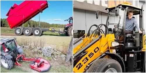 Ny Metsjövagn och kedjeröjare