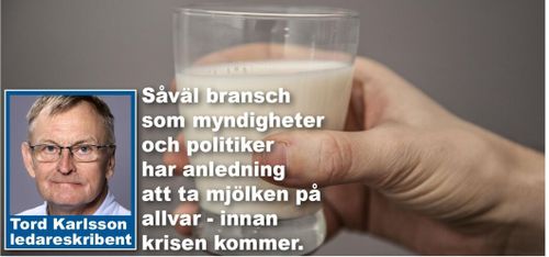 Tappa inte den svenska mjölken