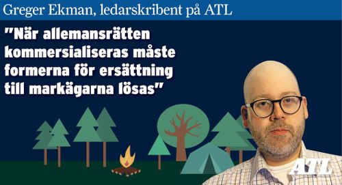 Turismen måste betala för sin råvara