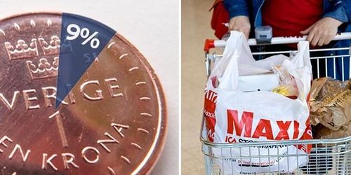 Bara nio öre av varje matkrona går till bonden