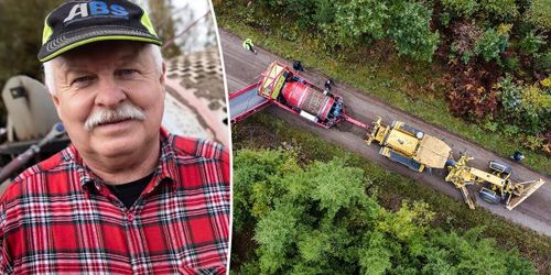 Hans grusåtervinnare ska effektivisera arbetet