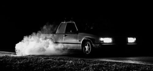 Två skadade i A-traktorolycka