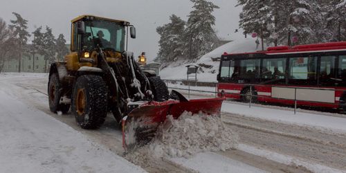 Många stockholmare missnöjda med snöröjningen