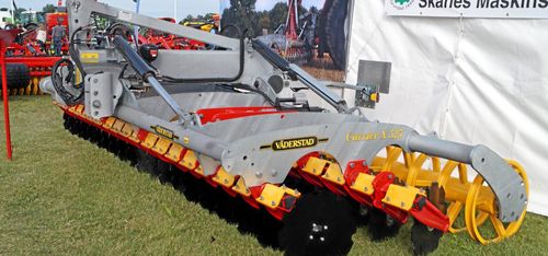 Tallriksredskap som sparar kväve