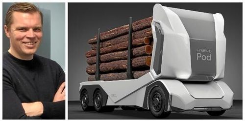 Fjärrstyrd timmerbil kan vara här 2021