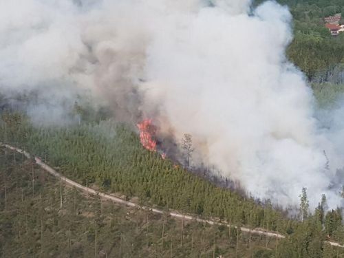Släckningsarbetet tar en vecka