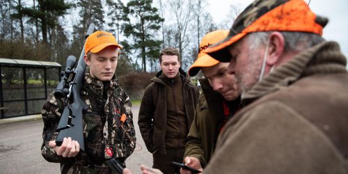 Här har studenterna jakt på schemat