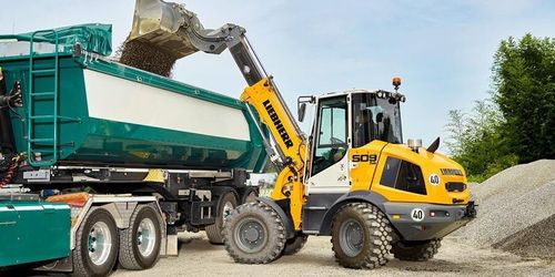 Här är Liebherrs första telelastare