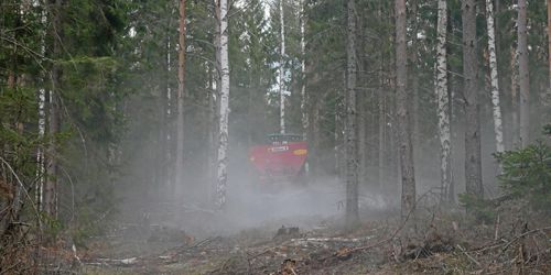 Aska i kulform ska öka spridningen