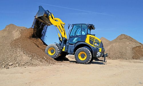 Komatsu släpper ny kompakthjullastare