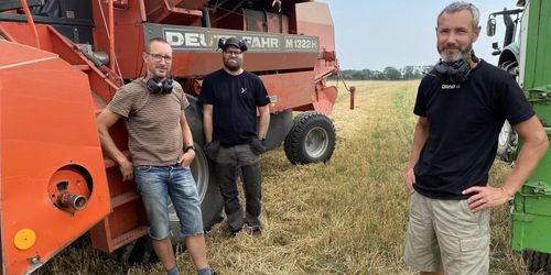 Ingenjörer tänker nytt med gammal tröska