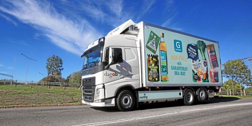 De blir först med biogas i lastbilarna