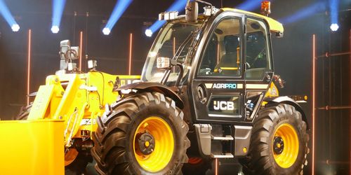 Hytten i fokus i JCB:s nya lastare