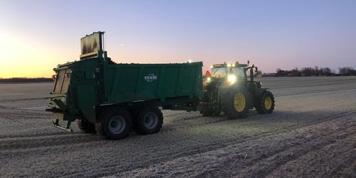 Vårbruket flyttar långsamt norrut