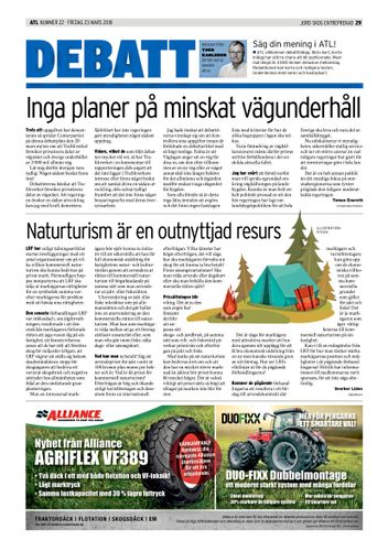 Indragning av vägunderhållet är ingen myt