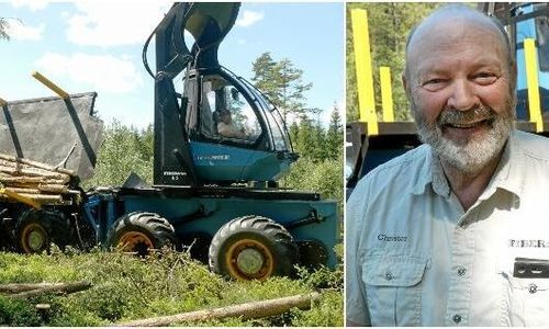 Liten skördare med stor kapacitet