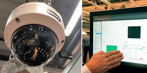 Här är kameran som mäter grisarnas tillväxt