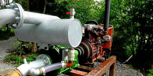 ATL TV: Tröskmotor driver egen vattenpump