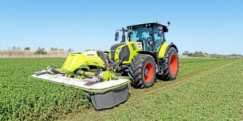 Claas nya slåttermaskiner på Borgeby