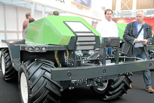 Till nästa år är hållbart tema på Agritechnica. Här en bild från utställningen 2015.