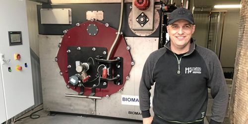 Kol från värmepannan ska ge bättre jordmån