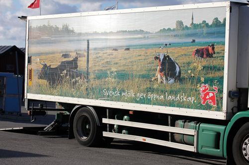 Åkerinäringen var med och diskuterade skydd mot kapning av lastbilar. Arkivbild.