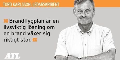 Sverige behöver skaffa egna brandflygplan