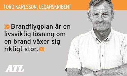 Sverige behöver skaffa egna brandflygplan