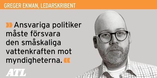 Rädda den småskaliga vattenkraften