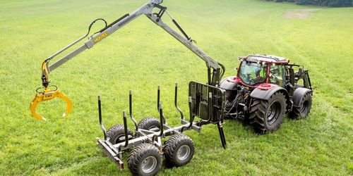 Ny skogskran i hållfast stål
