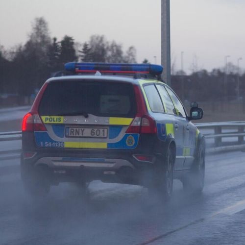 Epa-traktor körde i 113 km/h - stoppades av polisen