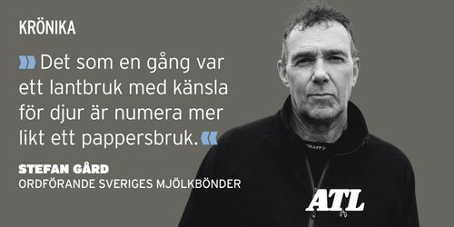 Mjölksverige på väg att drunkna i pappersexercis