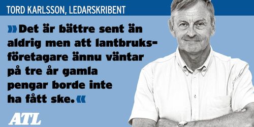 Svag statsförvaltning drabbar lantbruket