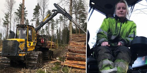Hon trivs bra efter drygt ett år i skotaren