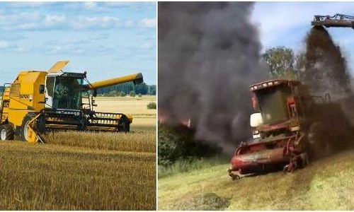 Tips: Så minskar du brandrisken under skörden