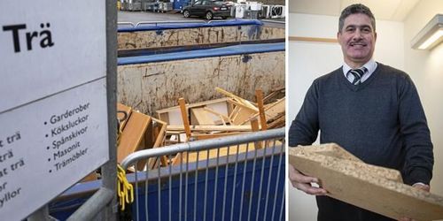 Raps och träavfall i ny spånplatta
