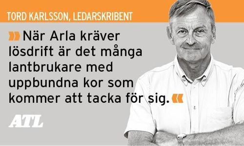 Onödig kovändning, Arla!