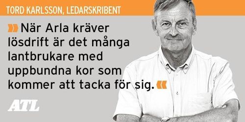 Onödig kovändning, Arla!