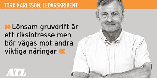 Hejda gruvföretagen – för lantbrukets skull