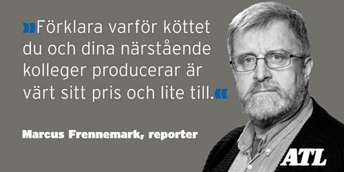 Därför ska du inte försvara ett ökat köttätande