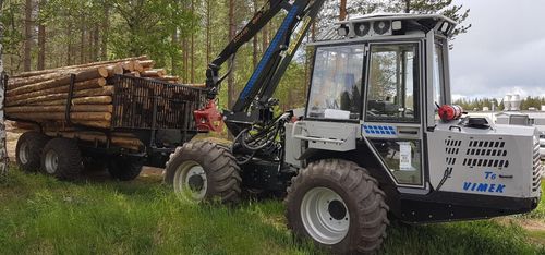 Unik skogsmaskin testas i skarpt läge