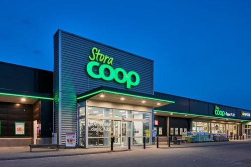 Coop Sverige delas i två