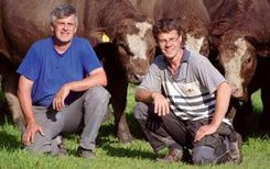 Våra fina djur har varit uppskattade, säger Per-Urban och Torbjörn Gradin.